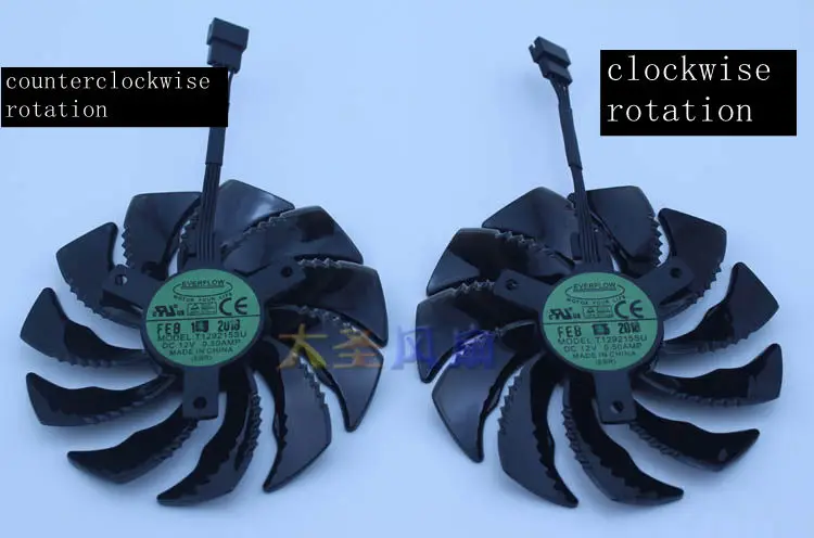 T129215SU 88mm for GIGABYTE GTX1050 Ti 1060 1070 Ti 1080 RX 470 480 570 580 Fan PLD09210S12HH Fan G1 Graphics Card Cooling Fan