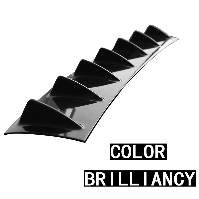 

Car Bumper Deflector Modified Spoiler Shark Fin 7 Wings For Kia Rio 3 Ceed Cerato Sorento Mazda CX-5 6 Mini Cooper R56 F56