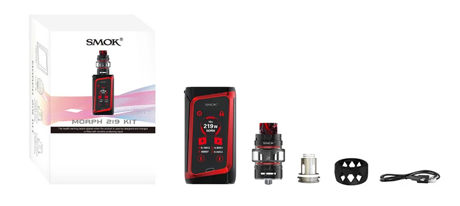 SMOK MORPH 219W TC Kit with TF2019 Tank/TFV Mini V2 Tank
