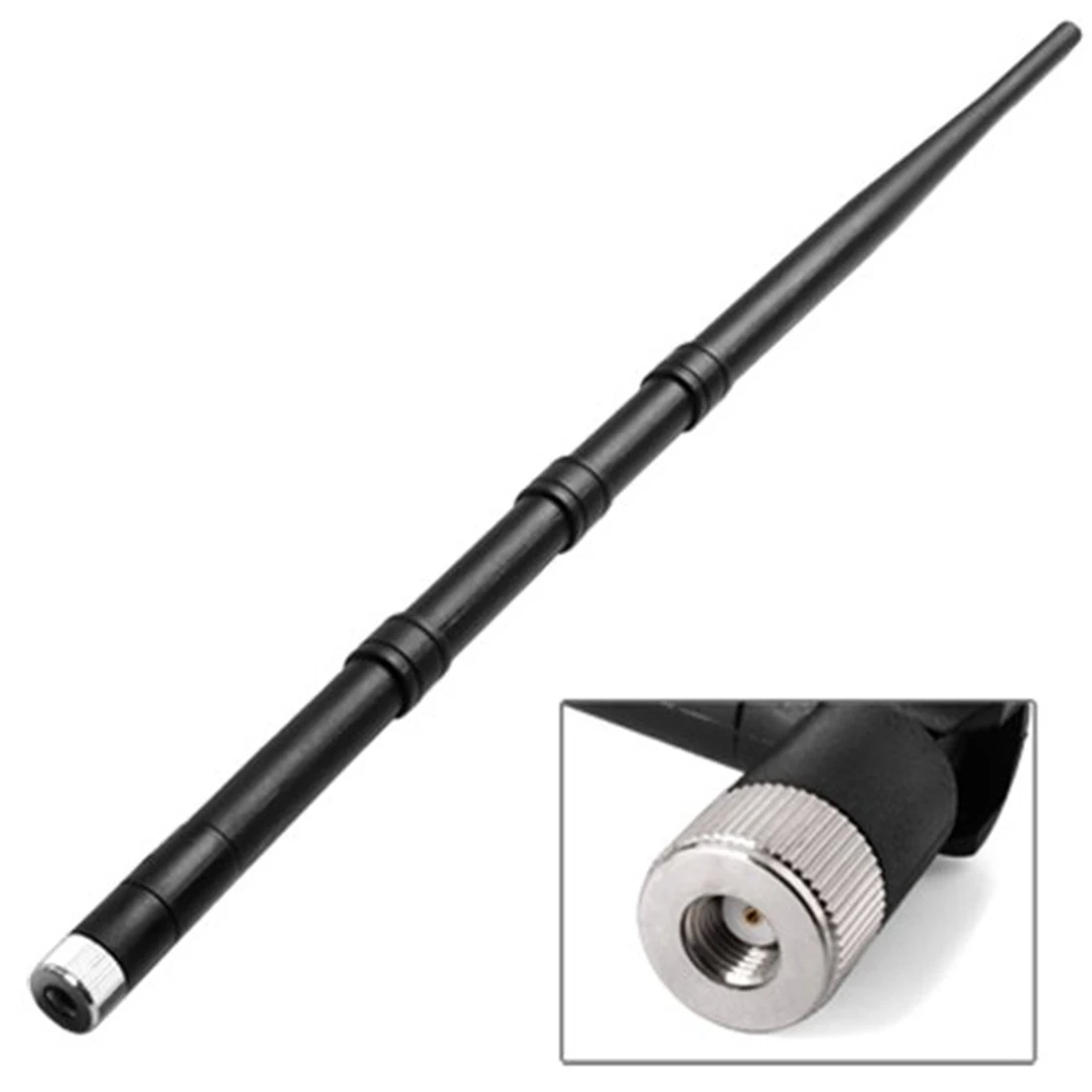 Etmakit Top Quality 9DBI IP Camera RP-SMA 2.4G Wi-Fi Booster Wireless Antenna For Router Network PC Black Etmakit Top Quality 9DBI IP Camera RP-SMA 2.4G Wi-Fi Booster Wireless Antenna For Router Network PC Black
