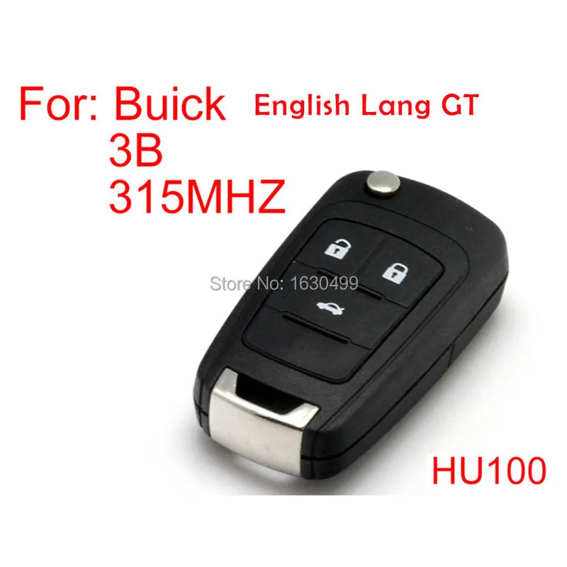 Автомобильная сигнализация для Buck английский Lang GT дистанционный ключ 3 кнопки 315 МГц Автомобильная сигнализация