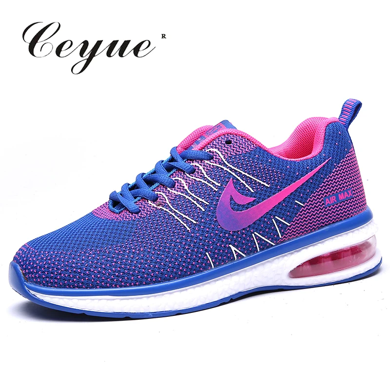 

2019 Women Casual Shoes Air Cushion Mesh Breathable Sneakers Woman Shockproof Damping Shoes zapatos mujer tenis feminino