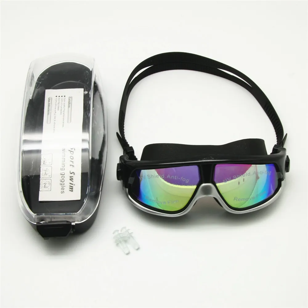 anti-nevoeiro anti-uv silicone surf mergulho óculos