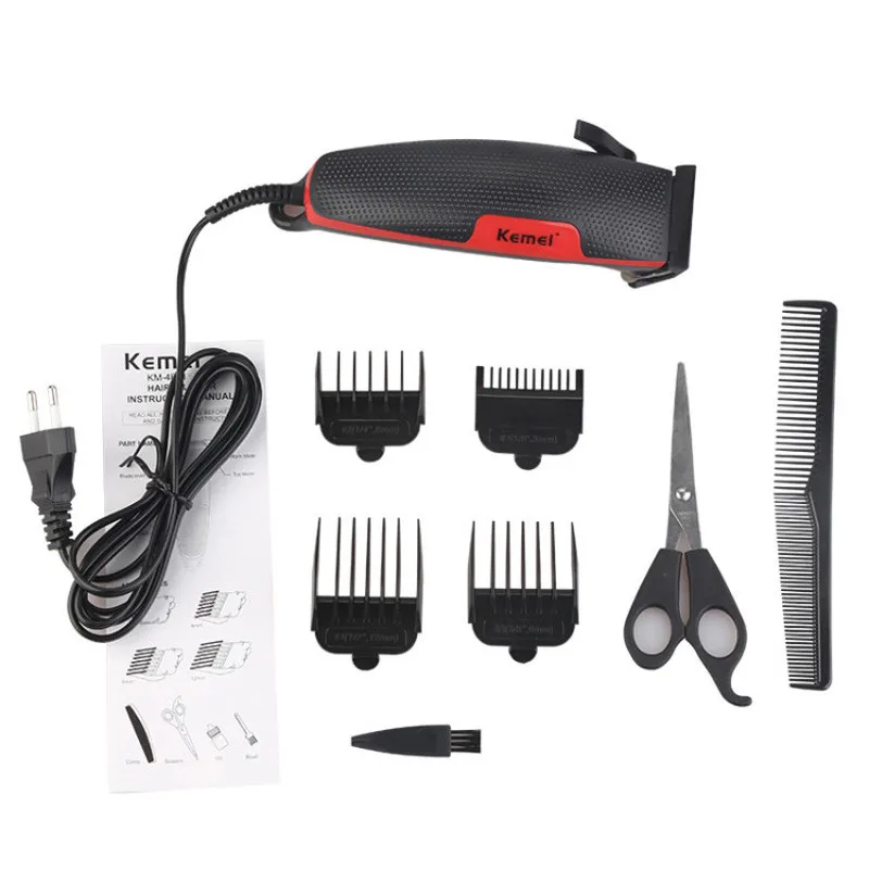Kemei KM-4801 Electric Hair Clipper Cutting Hair Trimmer Shaver Men Child Haircut Hair Styling Tools 220V Eu Plug Kemei KM-4801 Electric Hair Clipper Cutting Hair Trimmer Shaver Men Child Haircut Hair Styling Tools 220V Eu Plug
