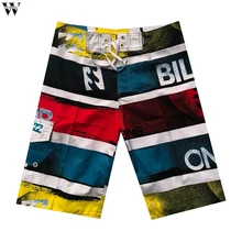 Мужские и женские пляжные шорты, летние пляжные шорты с принтом, разноцветные Стильные пляжные шорты, Свободные повседневные шорты с завязкой Mar28