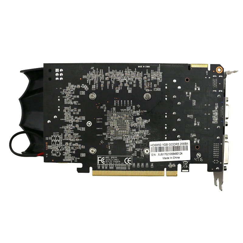 Видеокарты Veineda HD6850 1 ГБ GDDR5 256 бит PCI Express графическая карта HDMI DP DVI для Radeon прочнее, чем R7 350, HD6750