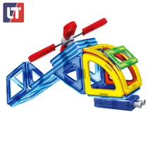 160 шт. 3D дизайнерские магнитные строительные блоки строительство большой размер набор детские развивающие игрушки для мальчиков и девочек подарок для малышей