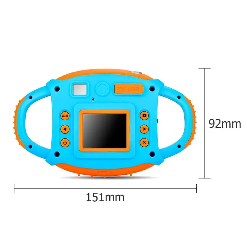 ALLOET цифровая камера 5MP 1080P HD мультяшная детская камера видеокамера для детей Детские игрушки подарок на день рождения Рождество