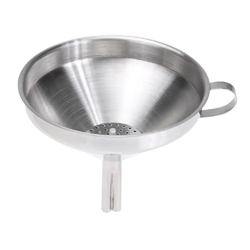Durable Stainless Steel Funnel Accessories Wide Mouth Canning Hopper