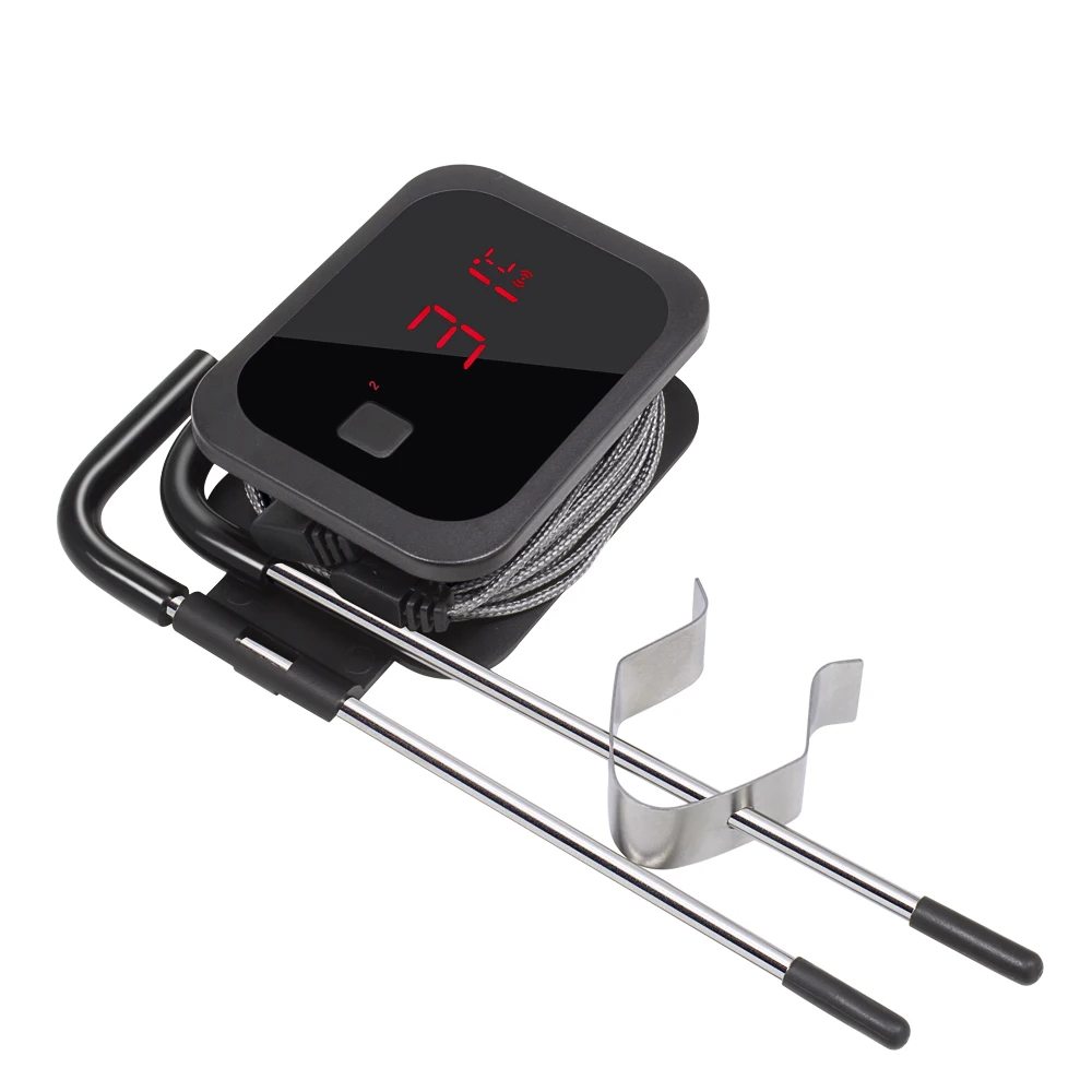 Inkbird Grill Bluetooth BBQ Thermometer Wireless IBT-2XS, 2 Probes