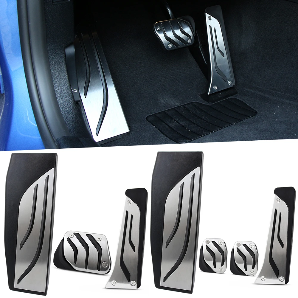 

Brake Accelerator Fuel Car Pedal For BMW 1 2 3 4Series M3 M4 E87 E90 F20 F21 F30 F32 F36 F80 F82 Foot Rest Throttle Brake pedal