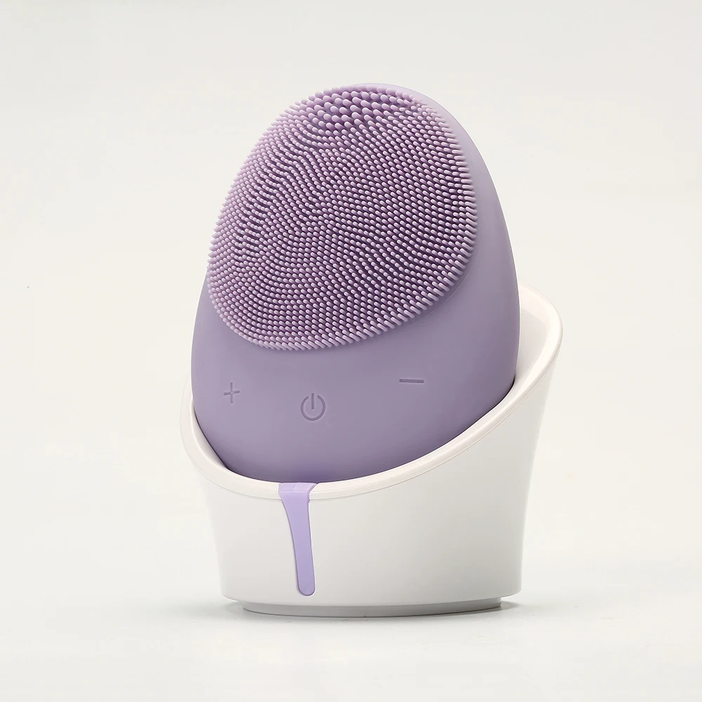 

MIQMI Mini USB Rechargeable Electric Face Brush Silicon Facial Cleaner Pores Deep Cleansing Beauty Instrument