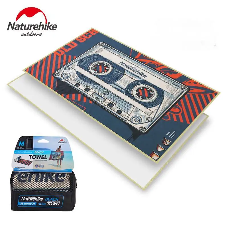 

Outdoor Quick-Dry Swimming Compressed Towels Large Size Antibacteria Printed Bath Towel Ultra Absorbent Soft Facecloth Beach