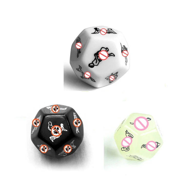 

Exotic Accessories Bdsm Bondage Dice Love Positions Erotic Craps Pipe Adults Sex Toys For Couples Noctilucent Couples Dice Games