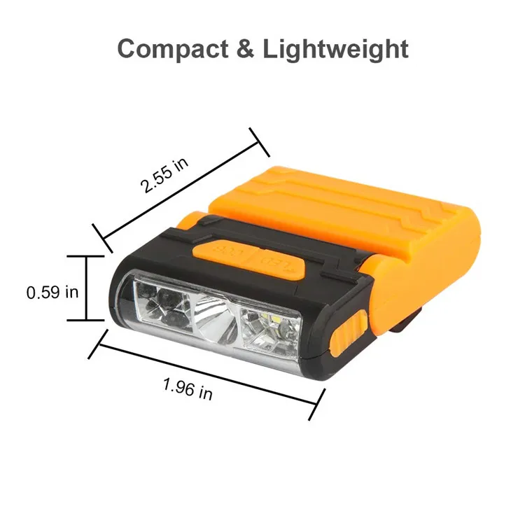 COB лампа на шапку USB Перезаряжаемый клип-на светодиодный налобный фонарь Регулируемый датчик налобный фонарь для ночного кемпинга, рыбалки, рабочий светильник