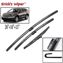 Alca Super Plat Essuie-glace 26/" 16/" et essuie-glace arrière Lame 13/"T1 Honda CR-V 2012