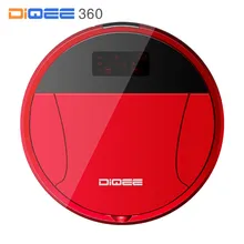 DIQEE 360 Smart Robot Vacuum Cleaner for Home wireless Sweeping Dust Gyro navigation Planned Clean Phone App control camera