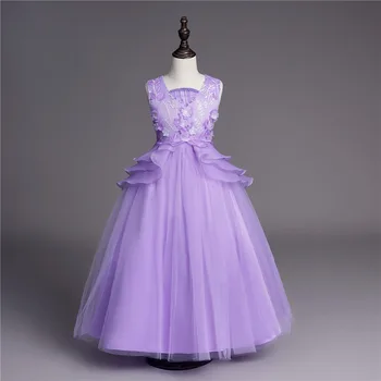 

Kids Wedding Dress 2019 New Girl Party Dresses Fashion Girls princess Dress Little Girls Clothing Kids Pageant Dresses