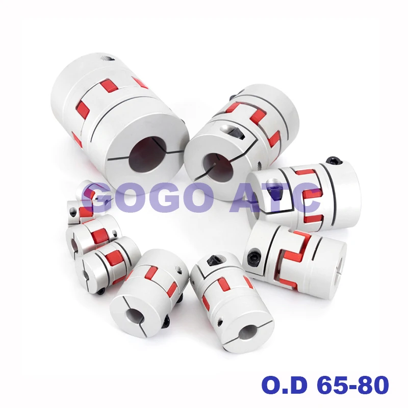 Plum coupling connection cushion encoder motor star aluminum alloy O