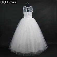 QQ Lover 2018 Cheap Ball Gown Wedding Dresses Custom-made Plus Size Flowers Bridal Dress Free Shipping Vestido De Noiva