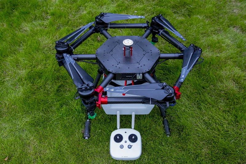 6-axis Agricultural drone Китай сельскохозяйственная защита БПЛА для посыпать пестицидов Дрон для сельского хозяйства спрей системы