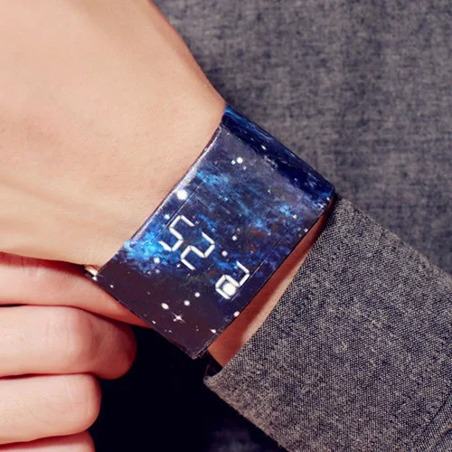 paper led watch