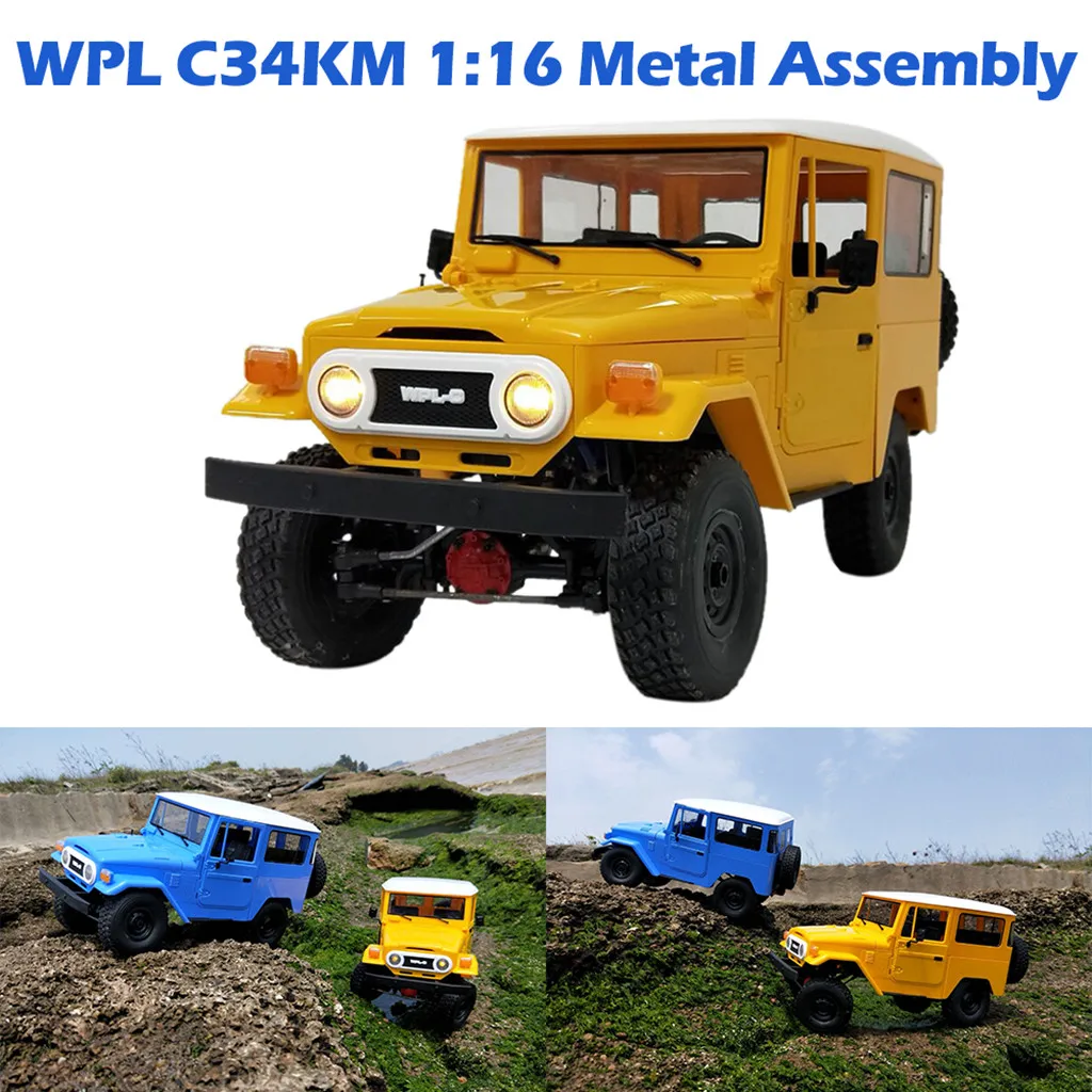 WPL 1:16 C34KM комплект внедорожный металлический корпус дистанционное управление