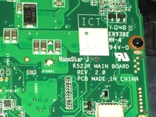 New !!! laptop Motherboard K52JB K52JR REV : 2.0 for Asus K52JR A52J notebook