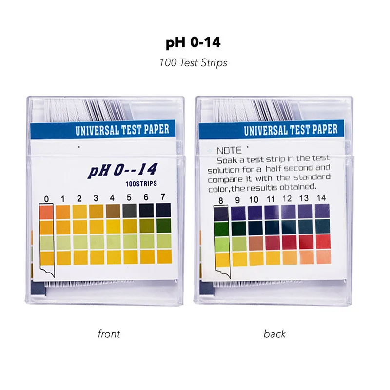 

100Pcs Ph Test Strips ph 4.5-9.0 Alkaline Acid Urine Saliva Litmus Paper Sticks MDJ998