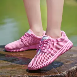 2019 Весна/Лето Хороший спортивная обувь для женщин легкий сетчатые кроссовки для бега Роскошные черный, розовый ходьба Бег Спортивная
