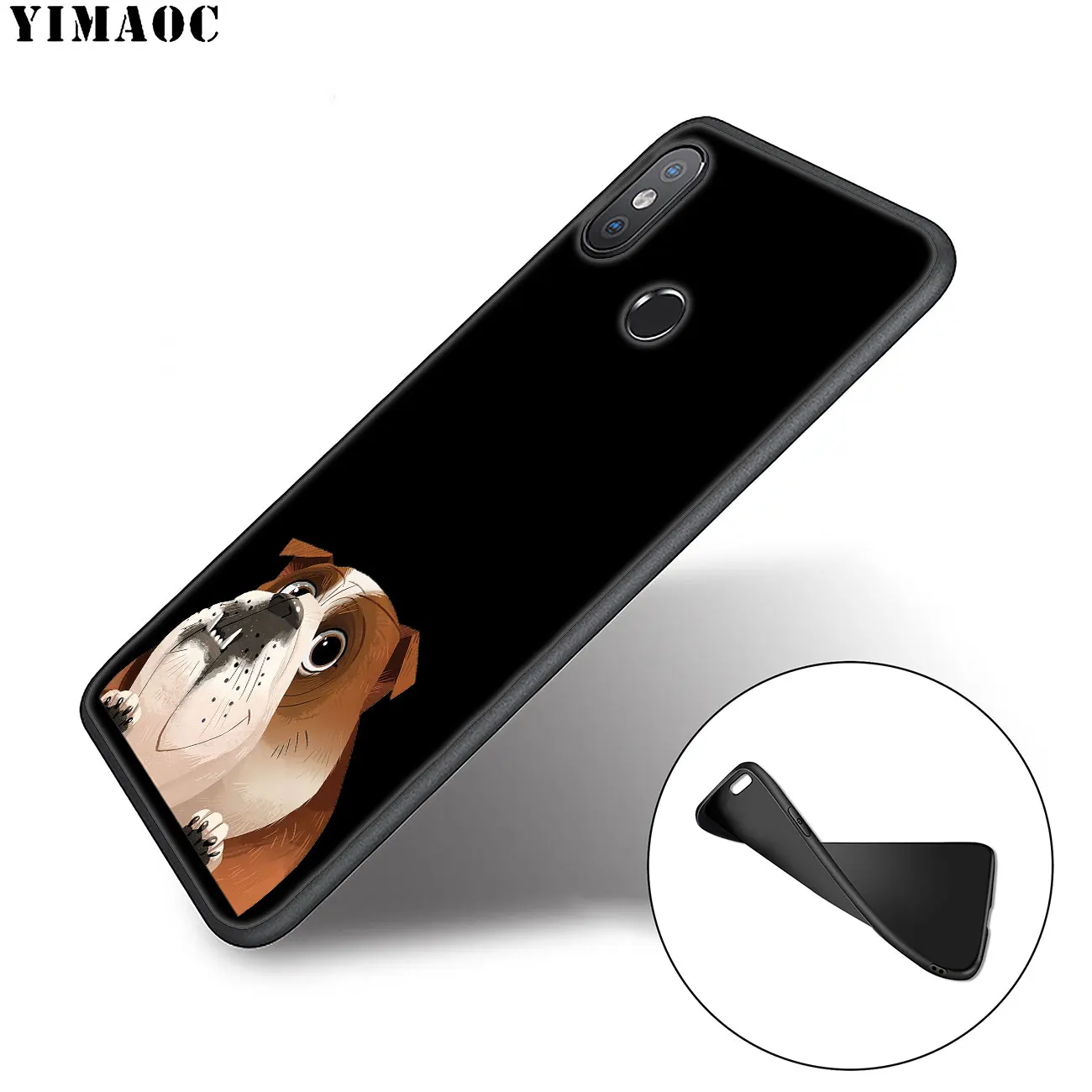 Мягкий силиконовый чехол YIMAOC для телефона Xiaomi Redmi K30 K20 Note 8 8T 7 5 6 Pro Mi|Бамперы| |