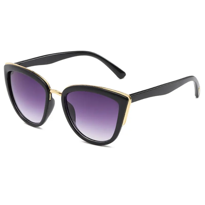 

Fashion Women Cat Eye Sunglasses Brand Designer Vintage Cateye Sun Glasses For Women Female Shades Eyewear Gafas De Sol