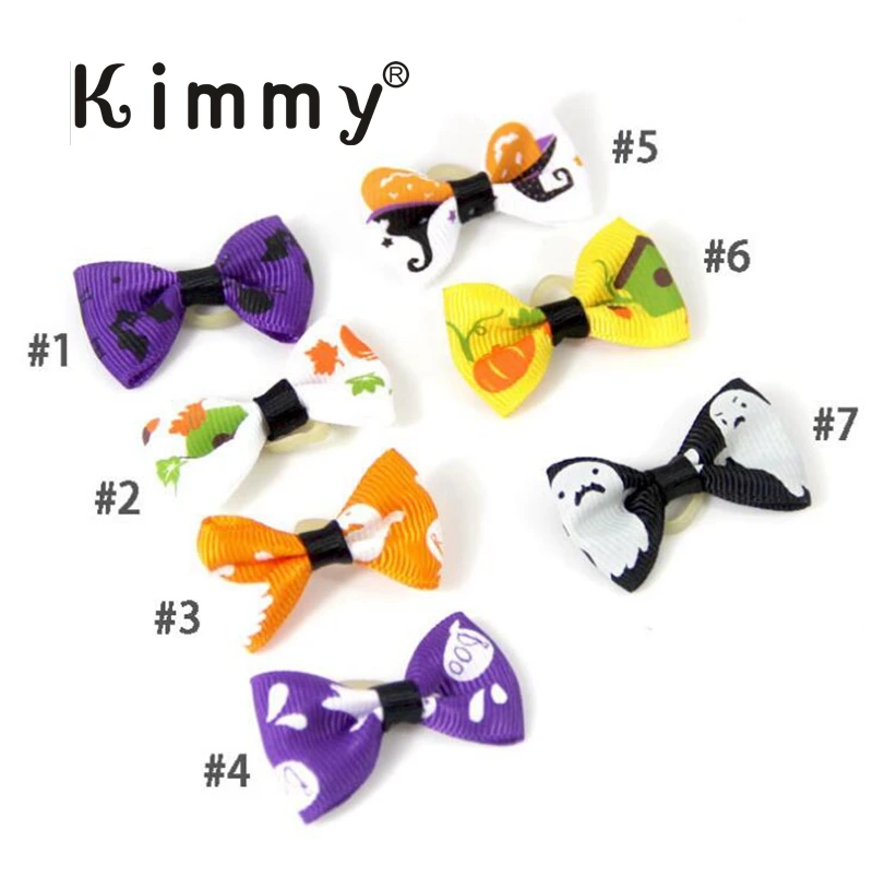 

Halloween pet hair bows dog bows grooming accessories dog hair bows Doggie