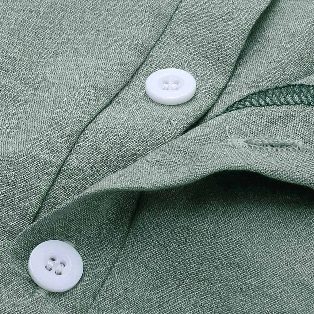Повседневная мужская рубашка Camisa, летняя рубашка с коротким рукавом, мужская мода, чистый хлопок, пеньковая пуговица, большая блузка, Топ Camisa masculina