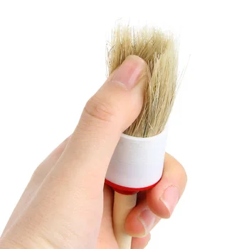

Interior Car Brushes W/ Wood Handle 1 Set Truck Detailing Trim Seat Wheel Cleaning 20-45mm Universal Practical