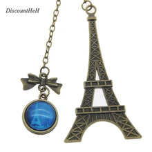 Новое поступление винтажная башня металлические закладки для книги креативный предмет детский подарок школьные принадлежности papelaria