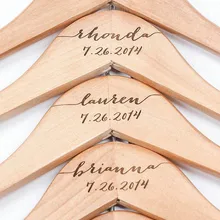 Персонализированные Жених подружки невесты Персонализированная Свадебная Вешалка с датой, на заказ Свадебная Вешалка для одежды, на заказ вешалка с именем