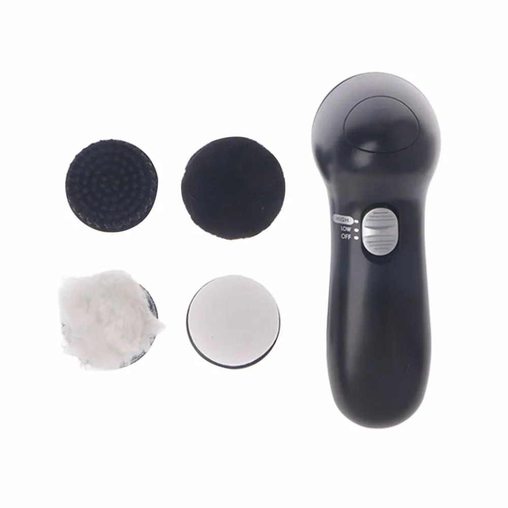 

Handheld Automatic Electric Shoe Brush Shine Polisher 5AA Battery Power Supply