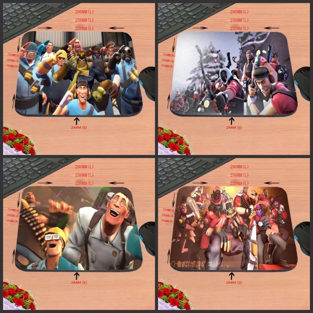 Print Team Fortress 2 New Arrival Top Quality Customized font b Gaming b font Durable Mouse