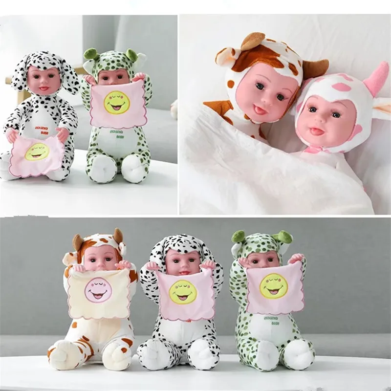 

35cm Peekaboo funny Stuffed plush Baby hide and seek face doll Electric Music toy Gift for Children Kids Birthday