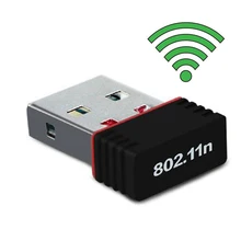 Приемник USB wi-fi 2,4 ГГц USB 2,0 Ralink беспроводная антенна wi fi 802.11n адаптер для ПК ноутбука Raspberry Pi B