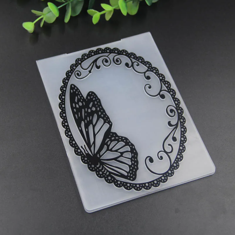 

The Butterfly Plastic Embossing Folders for DIY Scrapbooking Paper Craft/Card Making Decoration Supplies