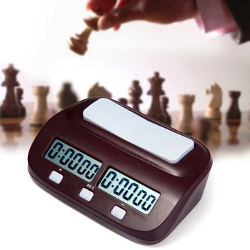 

New Arrival LEAP Digital Chess Clock Count Up Down Timer Electronic Board Game Player Set Portable Handheld Man Piece Master