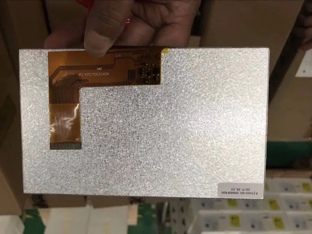 Автомобильный ЖК-экран PJ FPC7003140A PJFPC7003140A 7-дюймовый 40-контактный GPS-навигатор