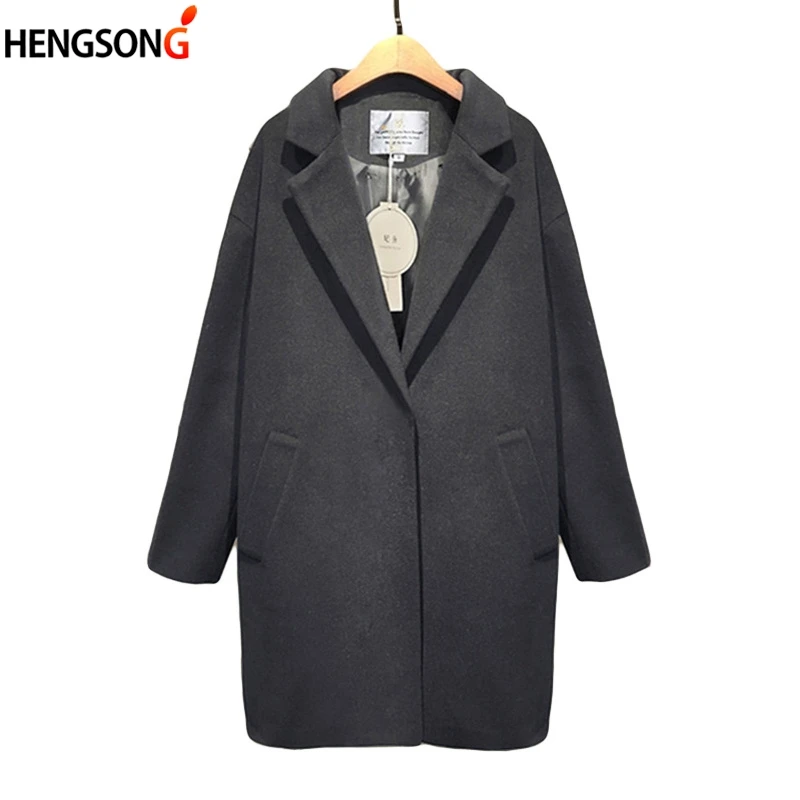 Aliexpress.com : Buy Thin Wool Blend Coat Women Long