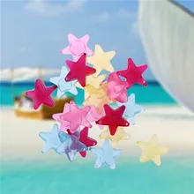 20 шт в форме звезды кубики льда Пластиковые Многоразовые разноцветные кубики льда физический охлаждающий инструмент вечерние инструменты кухонные аксессуары для крема