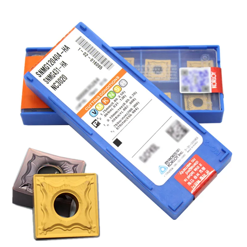 10 шт. SNMG120408 SNMG120404 HA/ HM/ HS PC9030 NC3030 CNC карбидные фрезерные Вставки Индексируемые