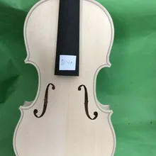 Белая скрипка 4/4 цельный клен сзади модель Гварнери 1741 NO3