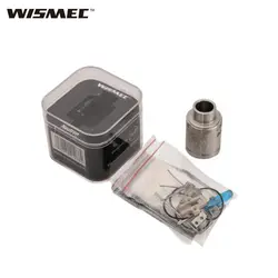 Оригинальный атомайзер WISMEC neutron RDA с дополнительной регулировкой базы распылителя, испаритель для электронных сигарет