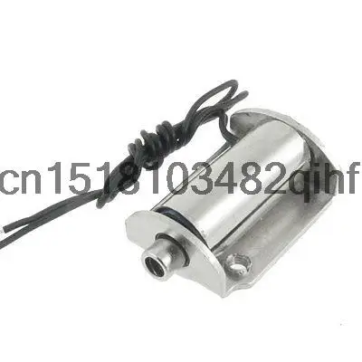 

New DC 6V 0.35A 3.5mm Stroke 0.006Kg Force Push Type Solenoid